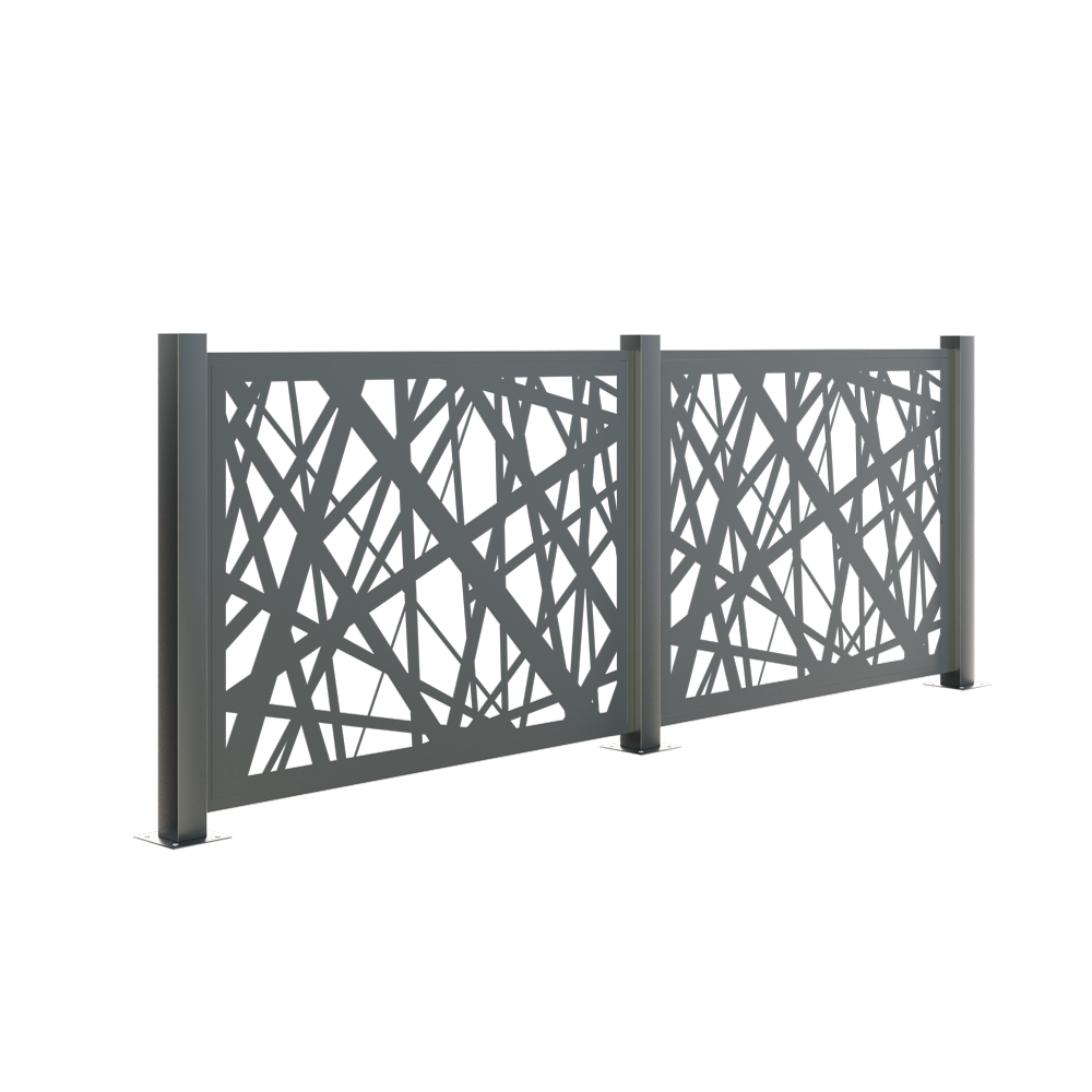 metalne ograde siva ograda moderna metal trgovina filko